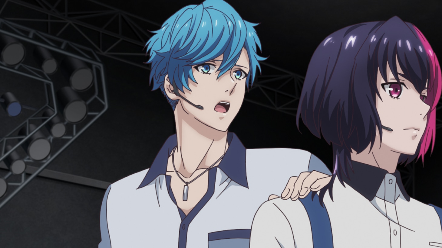 「B-PROJECT～鼓動＊アンビシャス～」第4話のワンシーン。