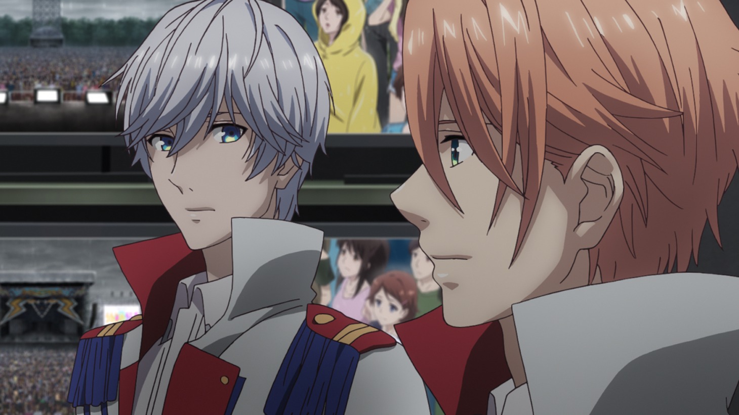 「B-PROJECT～鼓動＊アンビシャス～」第4話のワンシーン。