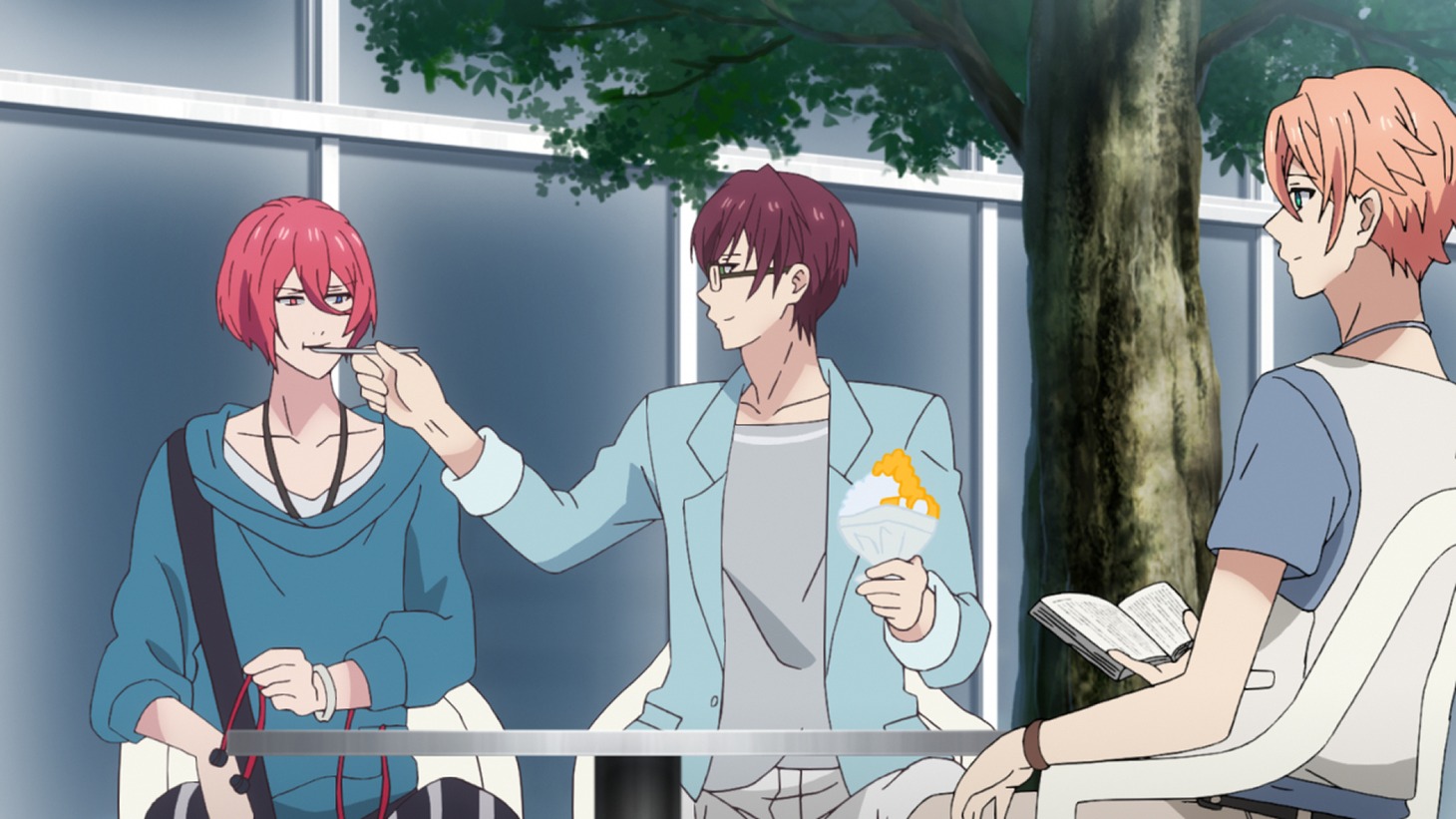 「B-PROJECT～鼓動＊アンビシャス～」第4話のワンシーン。