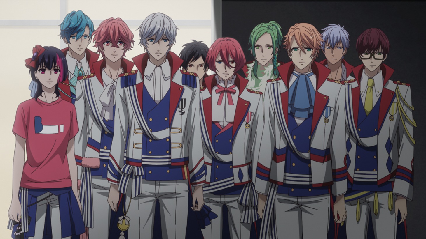 「B-PROJECT～鼓動＊アンビシャス～」第4話のワンシーン。