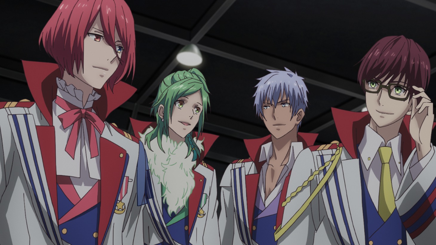 「B-PROJECT～鼓動＊アンビシャス～」第4話のワンシーン。