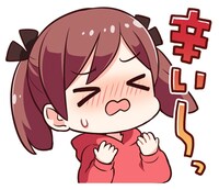 LINEスタンプ「なぎさ食堂」のサンプル。