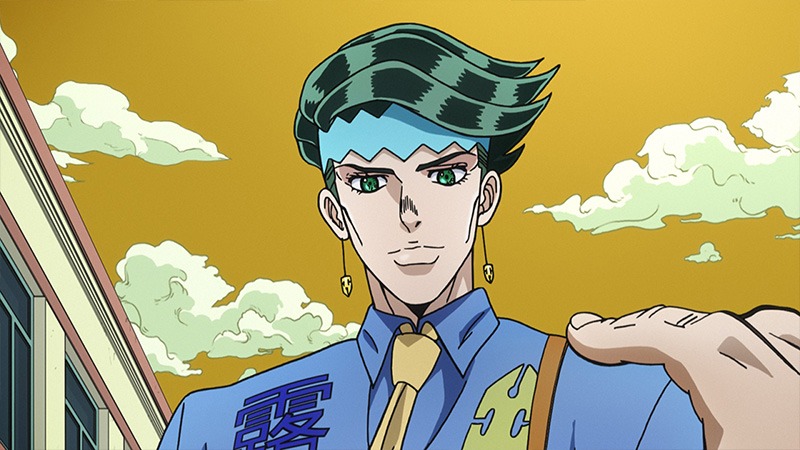 「ジョジョの奇妙な冒険 ダイヤモンドは砕けない」第17話の場面カット。