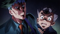 「ジョジョの奇妙な冒険 ダイヤモンドは砕けない」第17話の場面カット。