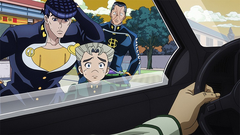 「ジョジョの奇妙な冒険 ダイヤモンドは砕けない」第17話の場面カット。