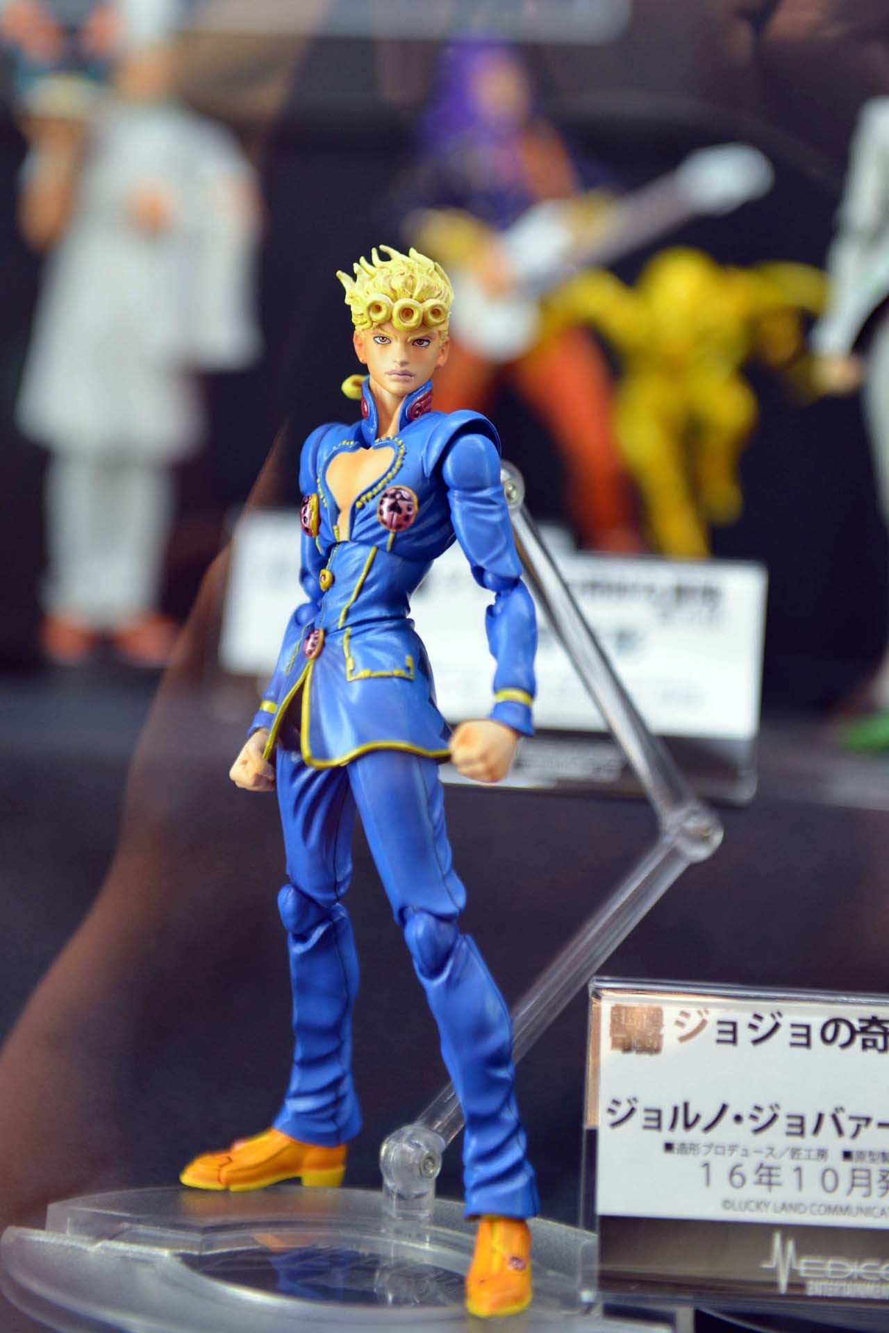 超像可動 ジョルノ・ジョバーナ」 - ワンフェス、メディコスブースには