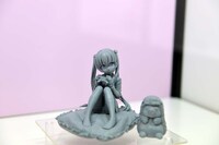 涼風青葉フィギュアの原型。