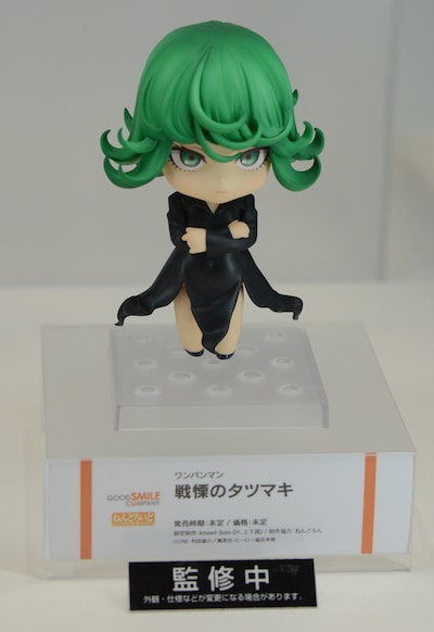 「ワンパンマン」戦慄のタツマキのねんどろいど（監修中）。