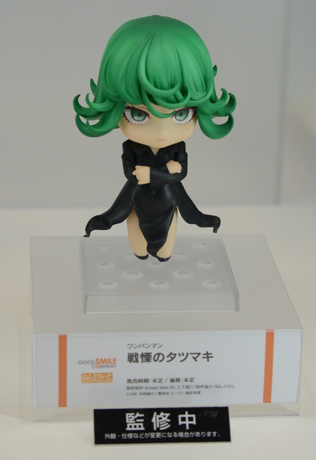 「ワンパンマン」戦慄のタツマキのねんどろいど（監修中）。