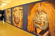 「日本の妖怪たち」の展示の様子。
