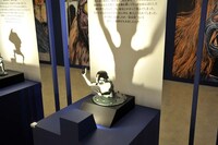 「日本の妖怪たち」の展示の様子。