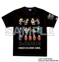 「ハイスコアガール」と「くにおくん」とのコラボによる特製Tシャツ。