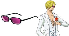 One Piece ルフィ サンジ着用のカジノ仕様サングラスがグッズ化 コミックナタリー