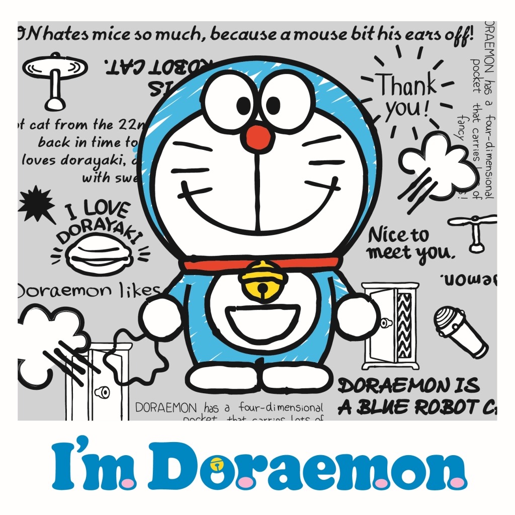 「I’m Doraemon」シリーズのビジュアル。