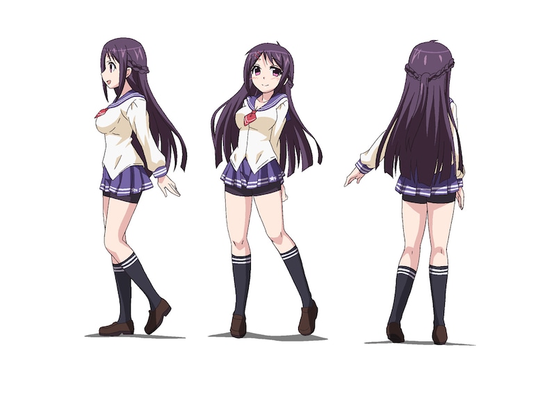 西条ほのか（CV：徳井青空）の設定画。