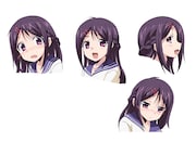 西条ほのか（CV：徳井青空）の設定画。