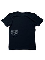 「わたしは真悟Tシャツ [シンゴ] ブラック」のバックデザイン。