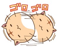 LINEスタンプ「ポヨポヨ観察日記」