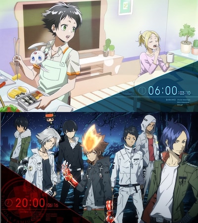 「『家庭教師ヒットマンREBORN!』×『エルドライブ【elDLIVE】』SPコラボミニアニメ[24H] 」より。(c)天野明/集英社