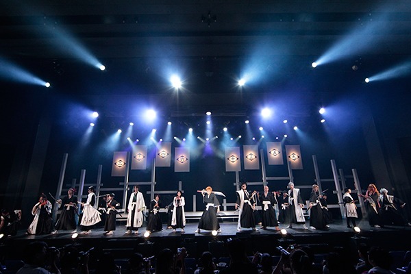 「『ROCK MUSICAL BLEACH』～もうひとつの地上～」ゲネプロの様子。