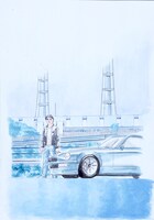 「湾岸MIDNIGHT」のイラスト。