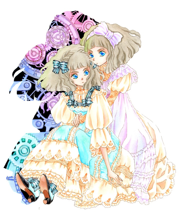 「夢みる機械人形（オートマタ）」扉イラスト