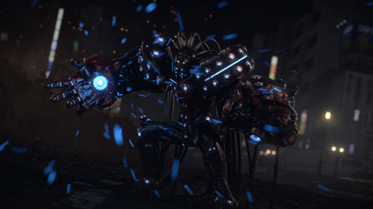 「GANTZ:O」のワンシーン。
