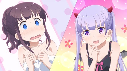 イベントシーンより、社員旅行のさなか、ふと青葉のいたずらっこの部分を見てしまいおびえるひふみ。