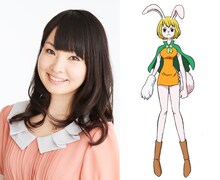 伊藤かな恵が演じるキャロット。