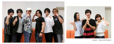 「ブルーローズのミッドナイトアイスクリーム・リターンズ!!!!」に出演したキャスト。