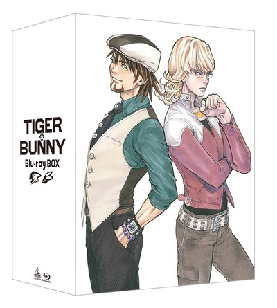「TIGER & BUNNY Blu-ray BOX」の特製ボックス。