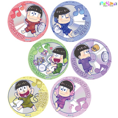 「きゃらみゅ缶バッジ」