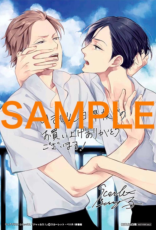 いまじん白揚特典のイラストカード