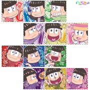 「きゃらみゅトレーディングミニスクエア缶バッジ」