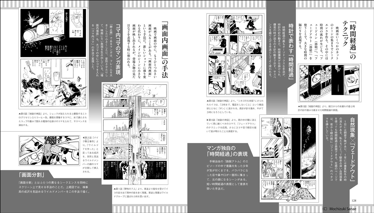 「望月三起也 ハードアクション＆エロスの描き方」より。