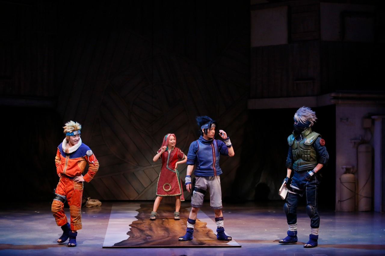 「ライブ・スペクタクル『NARUTO-ナルト-』」ゲネプロの様子。