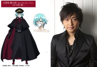 水度坂勘久郎役の中村悠一。