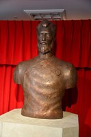 「GUNDAM PRODUCT ART 機動戦士ガンダム THE ORIGIN展」の様子。