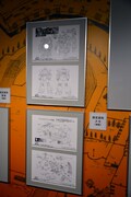 「GUNDAM PRODUCT ART 機動戦士ガンダム THE ORIGIN展」の様子。