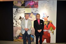 左から安彦良和、池田秀一。