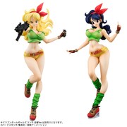 「ドラゴンボールギャルズ ランチ 金髪Ver.」（左）と「ドラゴンボールギャルズ ランチ 黒髪Ver.」