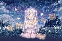 コミックマーケット90のKADOKAWAブースで販売される「ビッグタオル」。