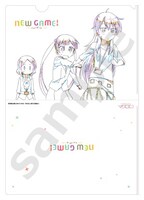 コミックマーケット90のpixivブースで販売される「原画クリアファイル」。