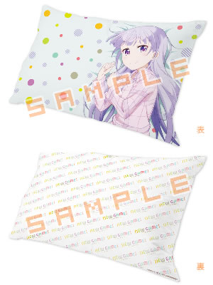 コミックマーケット90のKADOKAWAブースで販売される「青葉の枕カバー」。