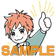 「orange ゆるかわスタンプ♪」より。