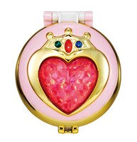 「プリズムハートコンパクト（ミラー付き）」