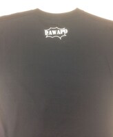 「PAWAPO Tシャツ」のバックデザイン。