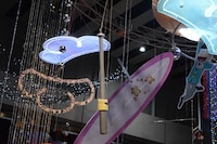 「松アート」エリアより。