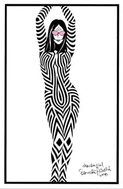 江口寿史が描いたダダのポスター。