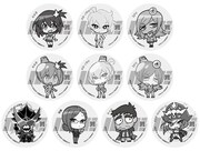 コラボドリンクを注文した人にプレゼントされるコースター。